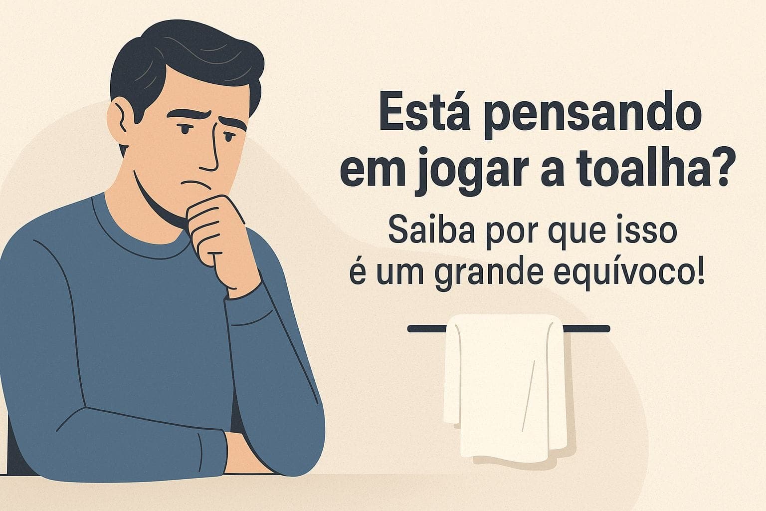 Você Pensa em Desistir? Descubra Por Que Isso é um Erro